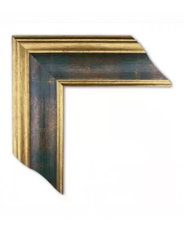 MOLDURA ORO CALLE VERDE