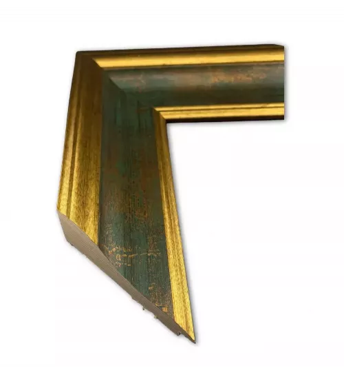 MOLDURA ORO CALLE VERDE