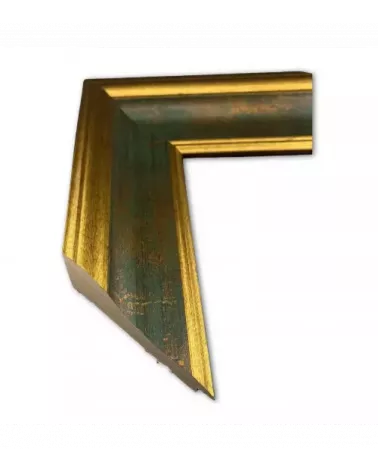 MOLDURA ORO CALLE VERDE