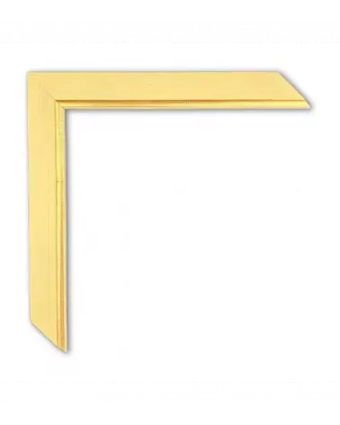 MOLDURA FINA BEIG FILO DORADO