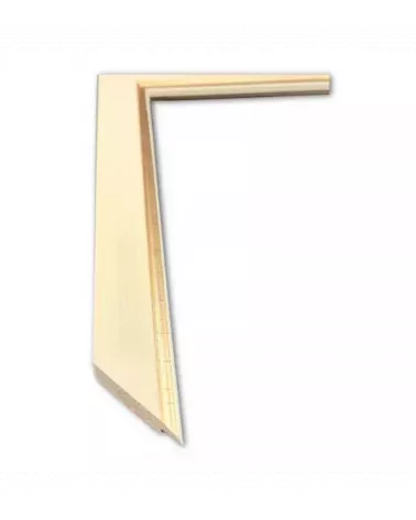 MOLDURA FINA BEIG FILO DORADO