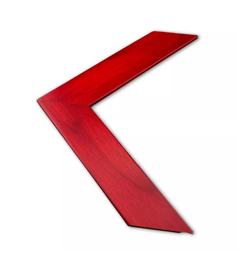 MOLDURA ROJO TRAPEADO