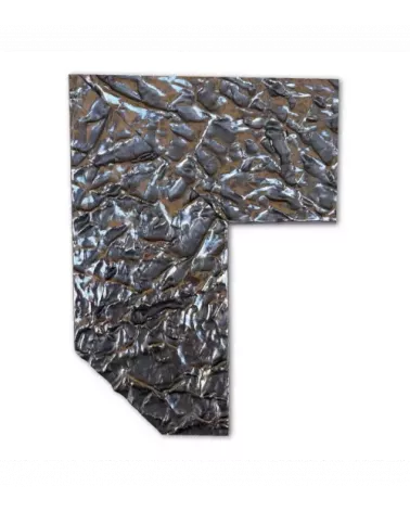 MOLDURA MODERNA PLATEADA