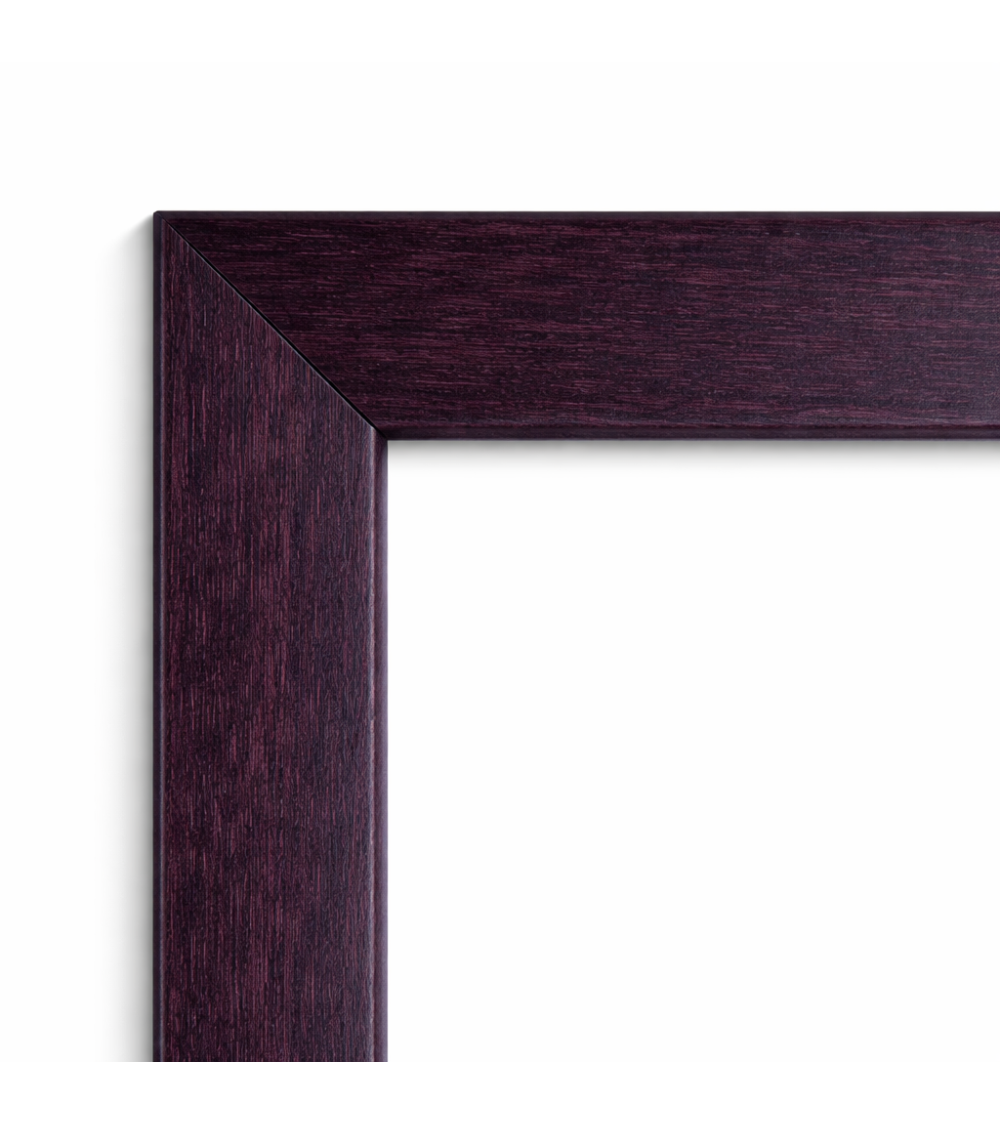 Moldura wengué moderna 68 x 16 cm  Marco a medida | Ref. 366-108