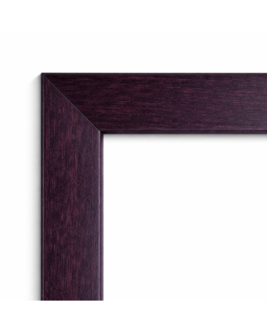 Moldura wengué moderna 68 x 16 cm  Marco a medida | Ref. 366-108