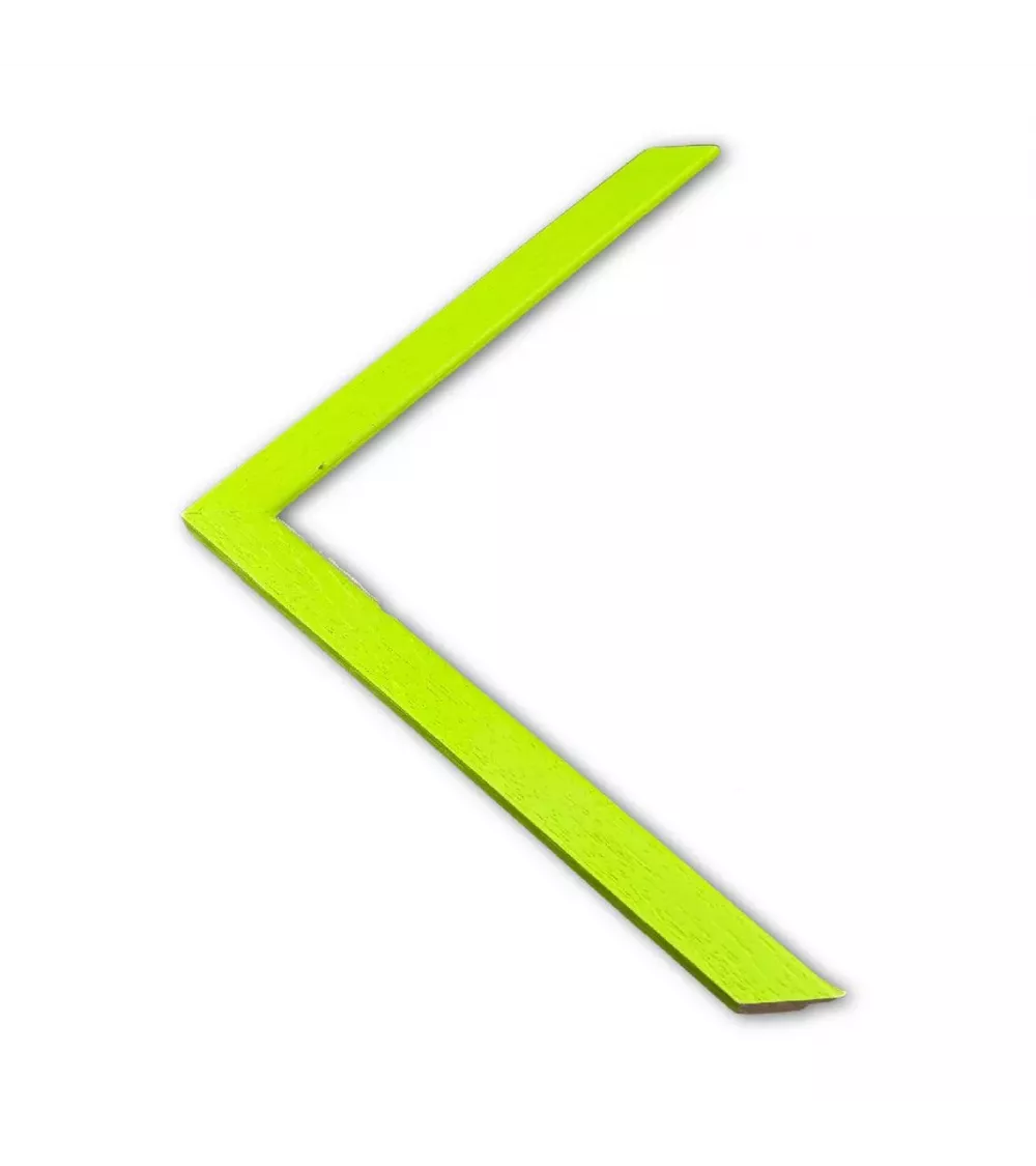 MOLDURA FINA COLOR VERDE PISTACHO